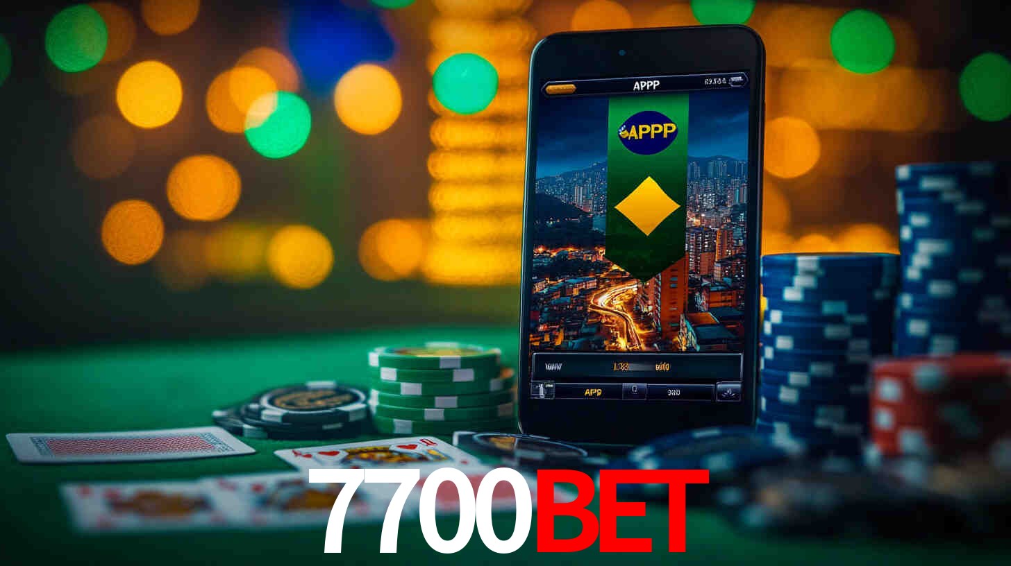 Interface do App 7700BET